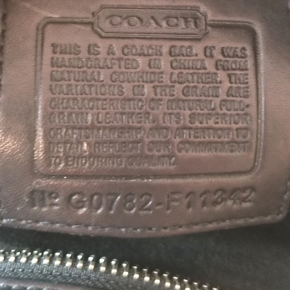 Coach Purse No G0 782 F11 342